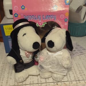 Peanuts Celebration Snoopy and Charlie Brown Tag